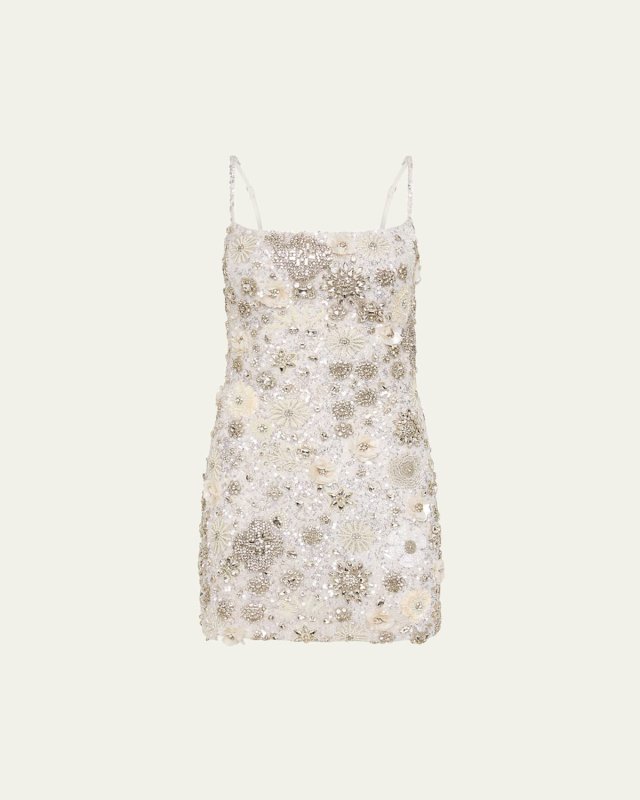 Francesca Embellished Mini Dress